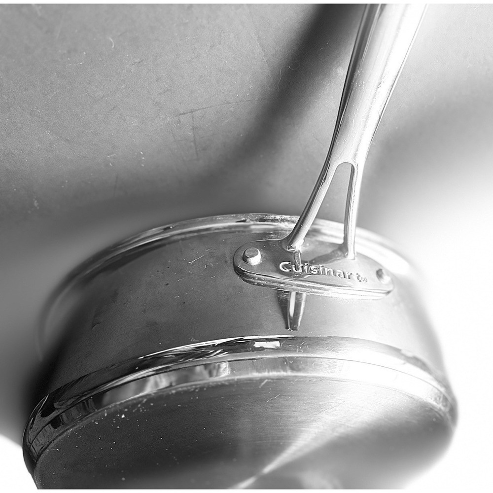 Cuisinart Sauté Pan 3.5 Qt.   #733-24H Stainless Steel Helper Handle No Cover - Picture 3 of 9
